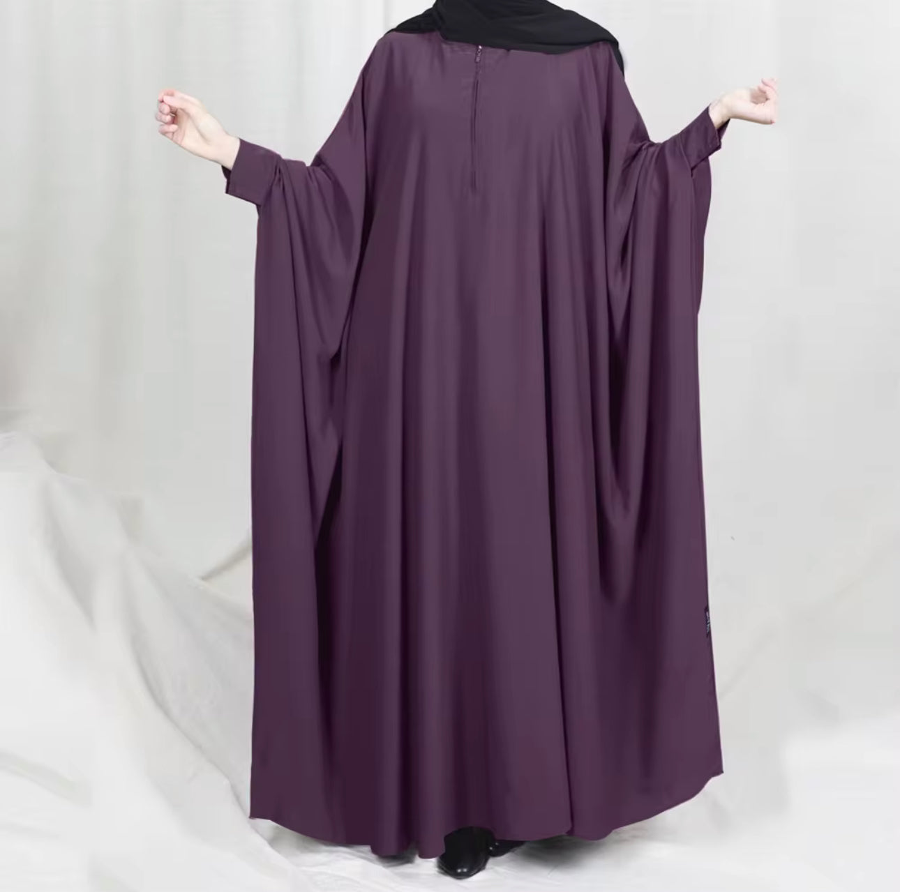 Violet zip abaya - O'layah