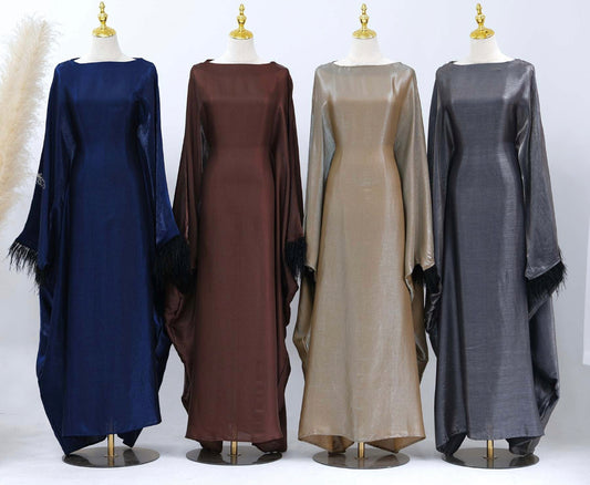 Monique feather abaya - O'layah