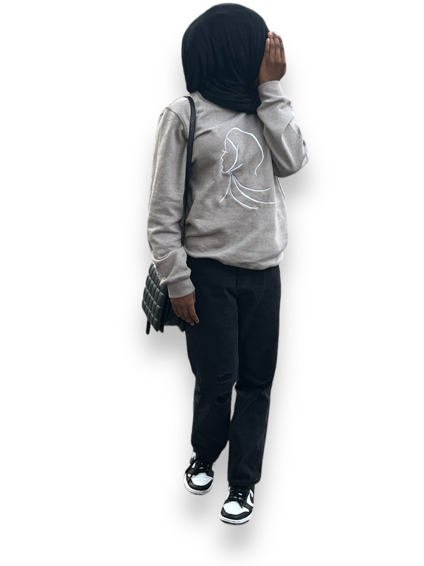 Covered girl Sweater (embroidery adults ) - O'layah
