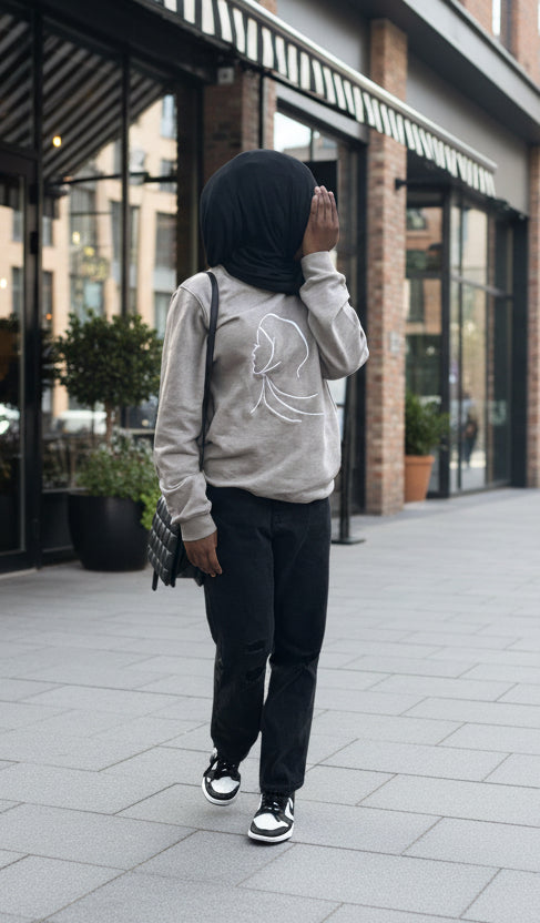 Covered girl Sweater (embroidery adults ) - O'layah