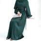 Saili lace up abaya - O'layah