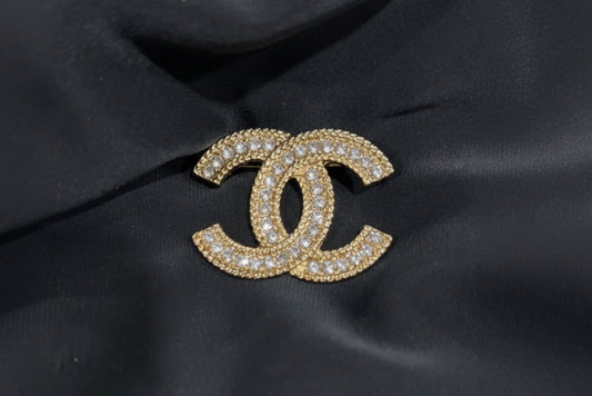 Hijab Pin - gold twin C’s - O'layah