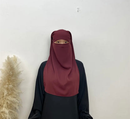 Monica 2 layer Insta niqab - O'layah